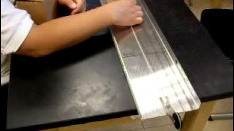 Coefficient of static friction lab method