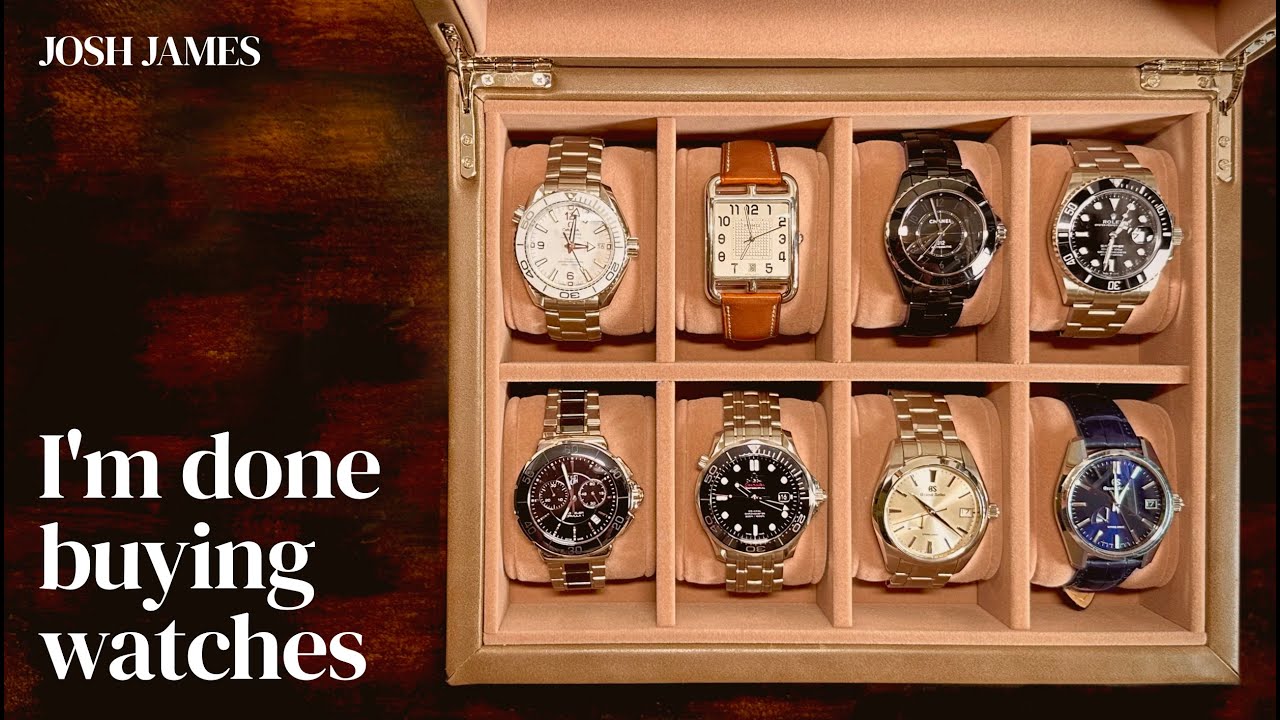 I’ve officially completed my watch collection! - YouTube