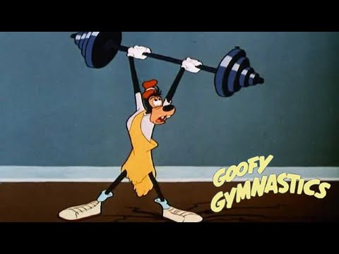 Goofy Gymnastics 1949 Disney Cartoon Short Film