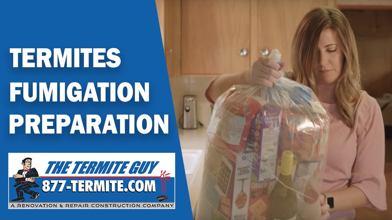 Termite Tenting/Fumigation Preparation