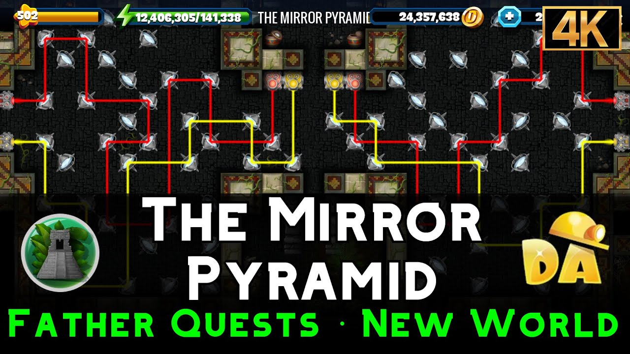 The Mirror Pyramid Father New World 3 Diggy's Adventure YouTube