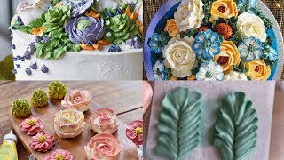 Comment faire des fleurs en crème à beurre/décoration gâteaux????