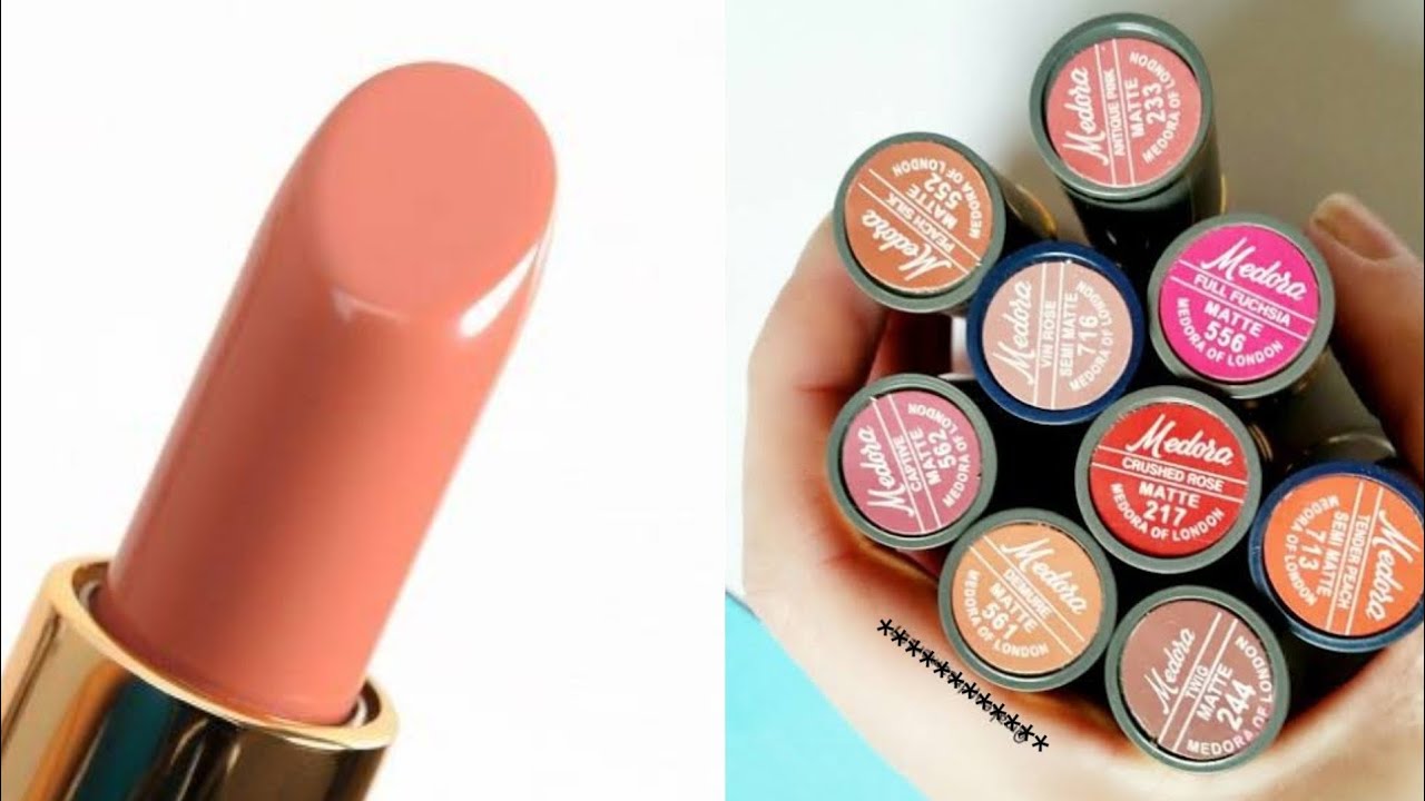 Medora Lipstick Shade And Number Medora Lipstick Colours Medora