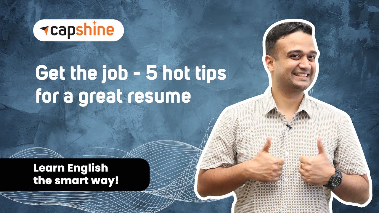 How to Write a Perfect Resume |5 Hot Tips For a Great Resume |Improve ...