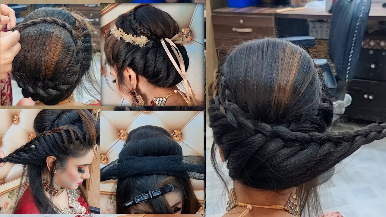 Quick and Easy Hairstyles Techniques  with HomeMade Donut Stuffing