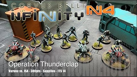Infinity N4 Battle Report - ITS 14 Varuna  vs. JSA