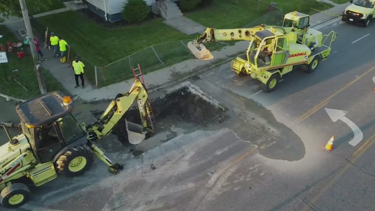 Three water mains fixed in Dixmoor, two to go YouTube