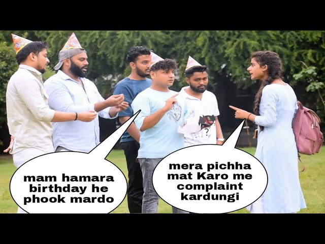 Bhai Ka Birthday Prank | Best Gangster prank in INDIA | ANS Entertainment | Prank in INDIA 2023 class=