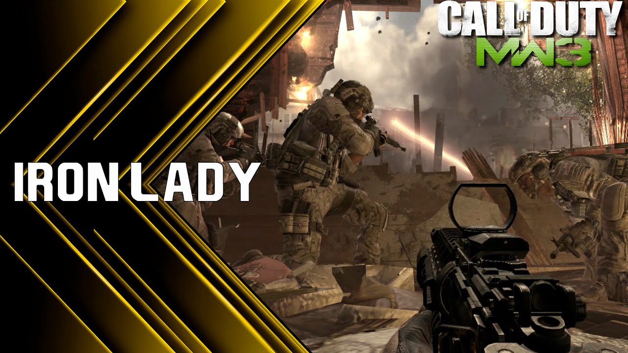 IRON LADY CALL OFDUTY MODERN WARFARE 3 12 YouTube