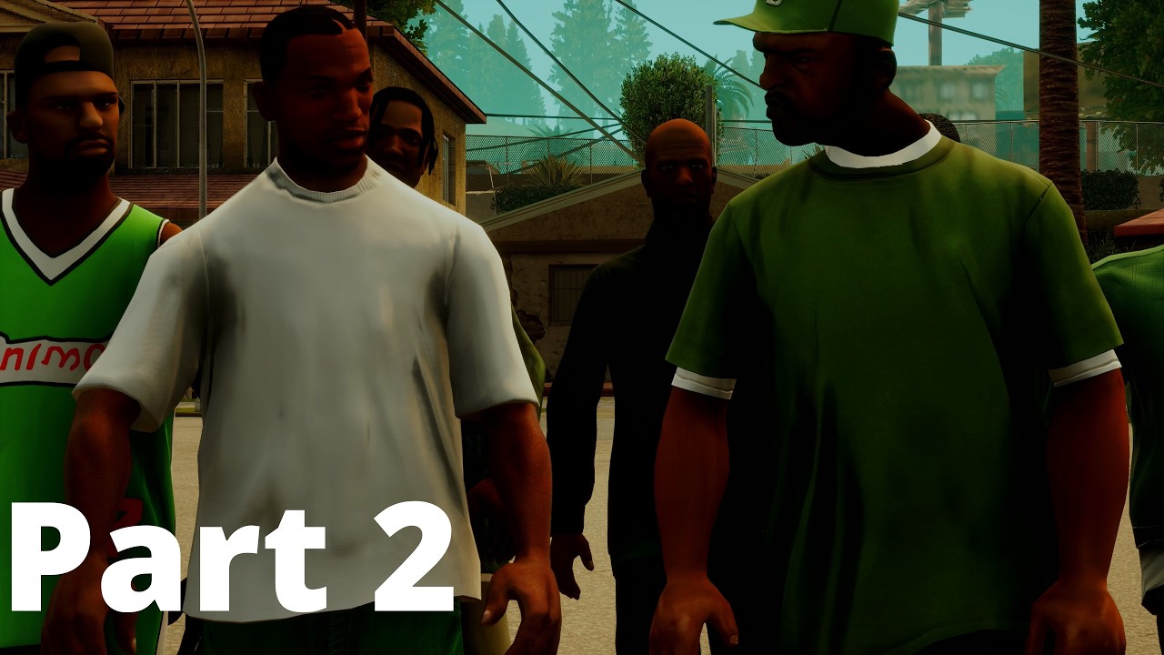 Grand Theft Auto San Andreas Walkthrough Gameplay Part 2 [4K 60FPS PC ...