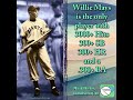 Mays; Alone in His Field #mlb #baseball #williemays