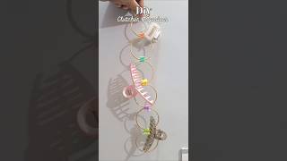 DIY Clutcher organizer with waste Bangles #diy #craft #youtubeviral #youtubetrending