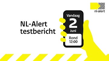 NL-Alert | Testbericht 2 juni 2025 | hard geluid