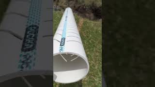 Ide Melubangi Pipa Pvc Dengan Cutter Untuk Peresapan Air Dalam Drainase Lapangan Sepak Bola