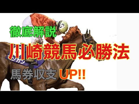 【競馬】川﨑競馬必勝法！！馬券収支が上がります！！