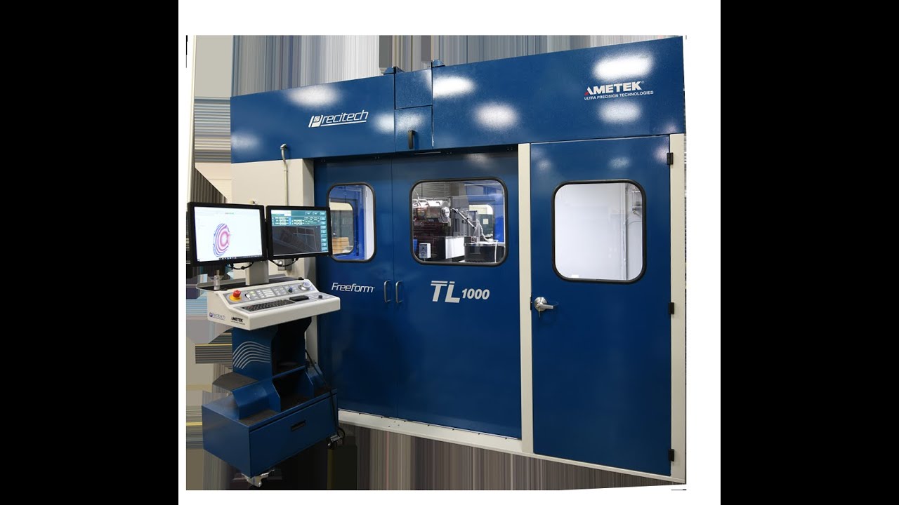 Freeform TL 1000 ultra precision freeform machining - YouTube