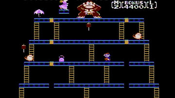 FC Speedrun [0001] Donkey Kong (Cart Version)