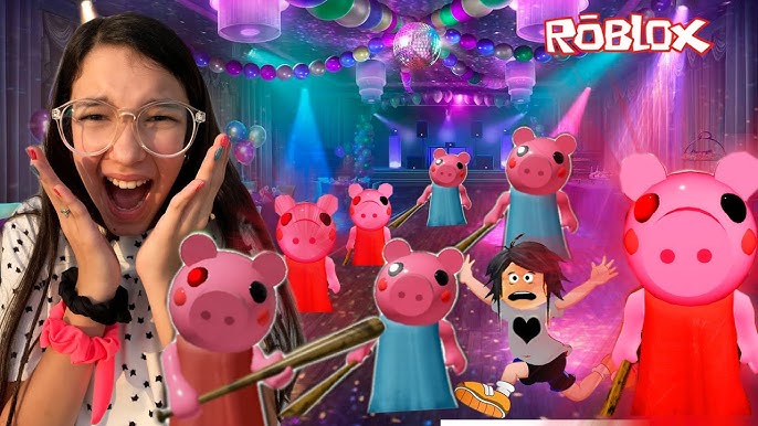 Roblox - VIREI O GEORGE PIGGY E FUI INFECTADA (Piggy Distorted Memory), Luluca Games 