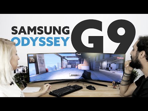 Samsung Odyssey G9  un "monstru" de monitor
