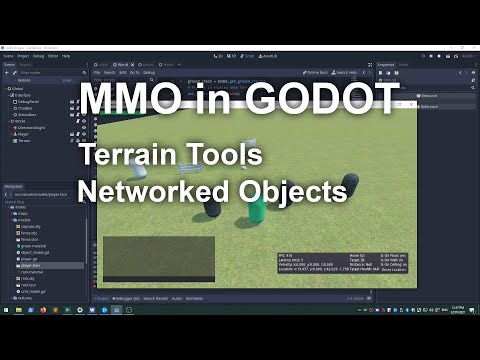 MMO in Godot - Terrain Tools and Object System