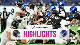 X League Premier Round 1] IBM BIG BLUE vs. Fujifilm Ebina Minerva