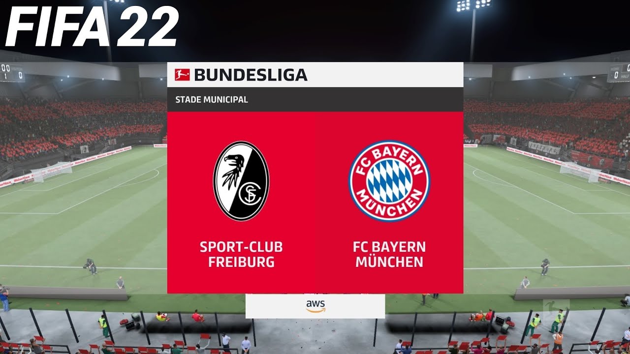 FIFA 22 - Freiburg vs Bayern Munich - Bundesliga | PS4