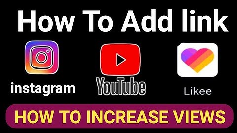 Likee App mine Youtube channel link and Instagram link Add karin | how to add link in likee app.