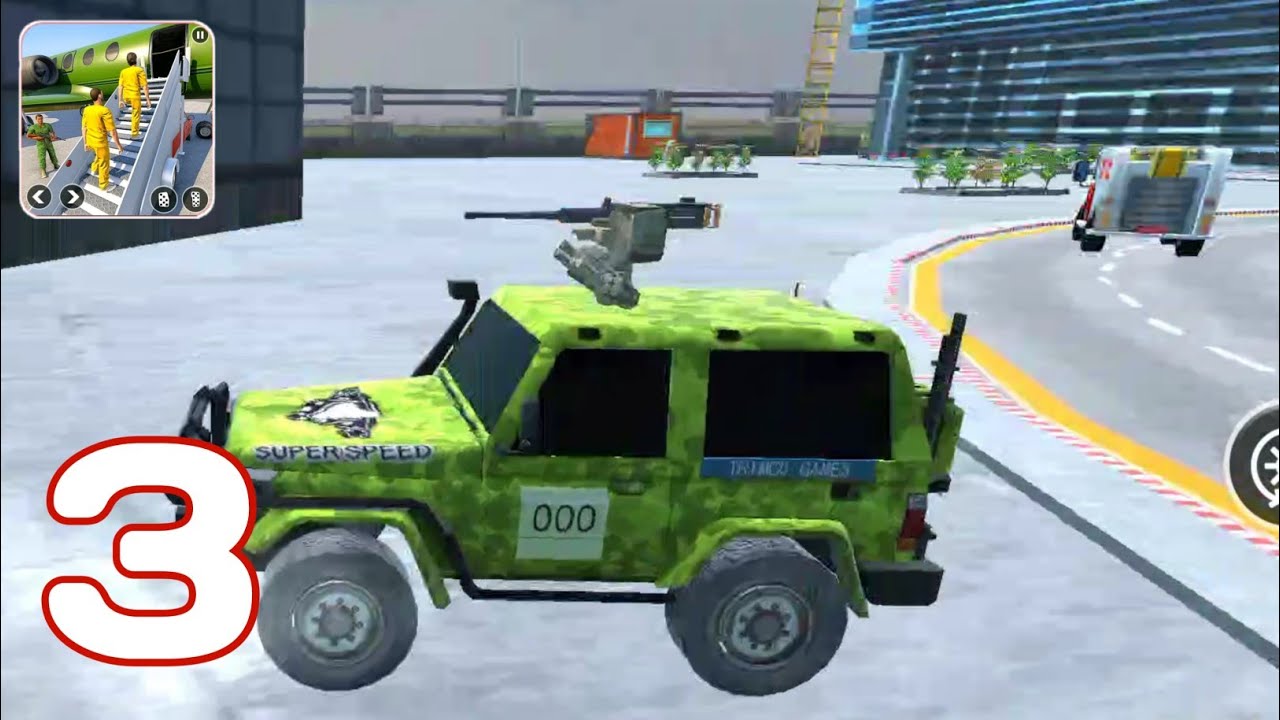 Army Prisoner Transport: Criminal Transport Games - Story 2 Part 3 (Android GamePlay Walkthrough)
