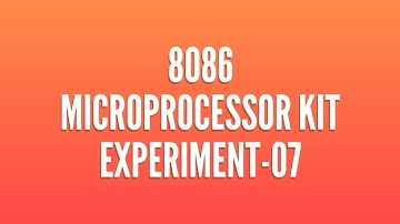 8086 microprocessor write a program perform the division of two 8 bit data