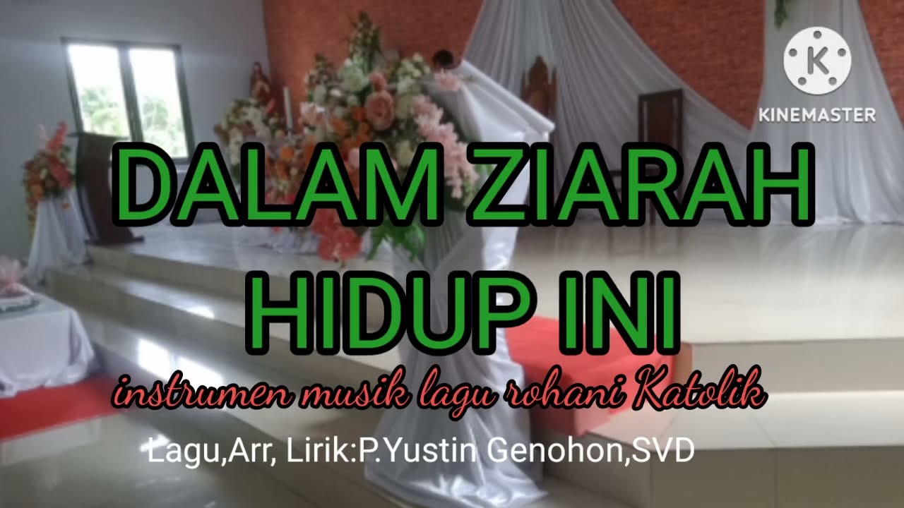 Dalam ziarah hidup ini/instrumen musik lagu rohani/cover/