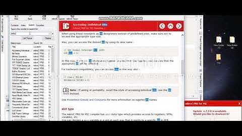 video giải thích Blinking LED with MikroC for PIC
