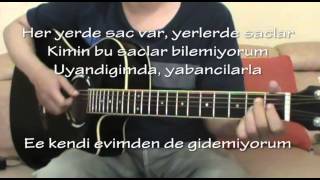 Kalben - Saçlar (Akor Gitar Karaoke) Resimi