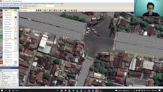 Tutorial Simulasi Perencanaan Lalu Lintas Jalan Raya Simpang 4 Monjali ( Software PTV VISSIM 8) screenshot 4