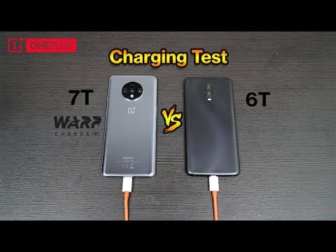 OnePlus 7T vs OnePlus 6T ULTIMATE Battery Charge Test