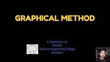 Graphical Method |solving technique in linear convolution|