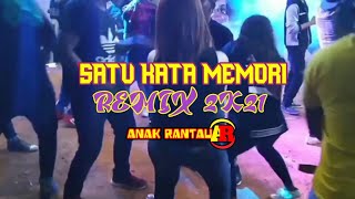 LAGU PARTY TERBARU 2K21 SATU KATA MEMORI REMIX//By Basztyan Rera