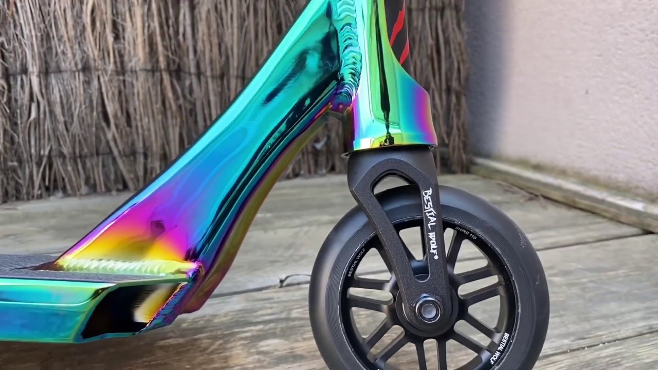 PACK SCOOTER FREESTYLE BESTIAL WOLF R12 RAINBOW
