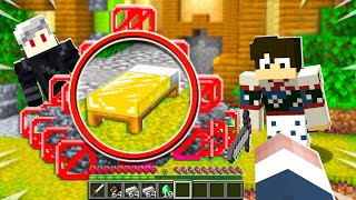 MEMBUAT BENTENG PERTAHANAN PALING KUAT UNTUK MELAWAN ORANG PRO! - Minecraft Bedwars #20