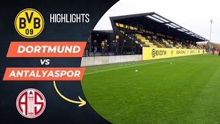 Bvb Dortmund Vs Antalyaspor 1-0 Goal Highlight Club Friendlies 2022 Pre Season