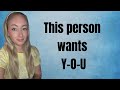 This person wants Y-O-U❤️