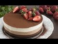 No-Bake Triple Chocolate Mousse Cake Recipe