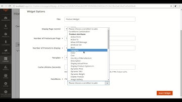How to insert widget in CMS page and Static block in Magento 2