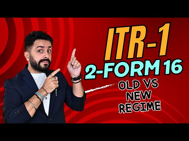 How to File ITR1 with 2 Form16|Income & Tax Computation|2 Form 16|Salary from 2 employers