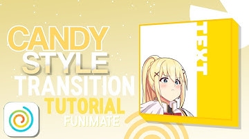 Candy Style Transition Tutorial Funimate❤️✨ Soft Transition Tutorial #14