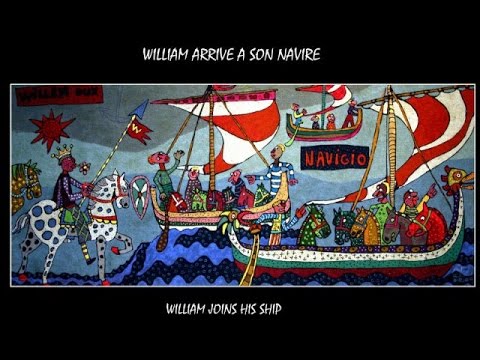 Cherbourg Le Peintre Judikahel Expose Sa Propre Tapisserie De Bayeux Sur Guillaume Le Conquérant