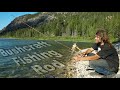 Catching a Fish with the Bushcraft Fishing Rod & Visiting the 30 Day Survival Challenge Tree Fort