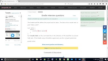 Create a Gradle task and explain how to execute it. | javapedia.net