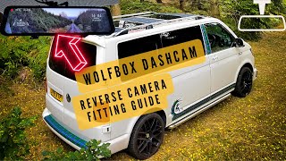 Dashcam Fitting Guide | Wolfbox G900 | 4k Mirror | Reverse Camera | How to install Reverse Cam | Pt2