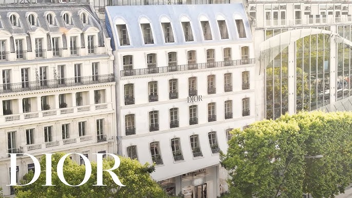 A Christian Dior SE store on the Champs Elysees in Paris, France