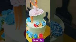 doll cake recipes at home cake doll design ideas shorts reels